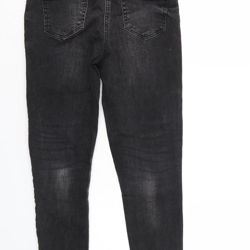 I love girls wear Girls Black  Denim Skinny Jeans Size 10 Years