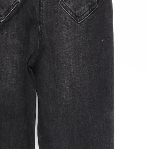 I love girls wear Girls Black  Denim Skinny Jeans Size 10 Years