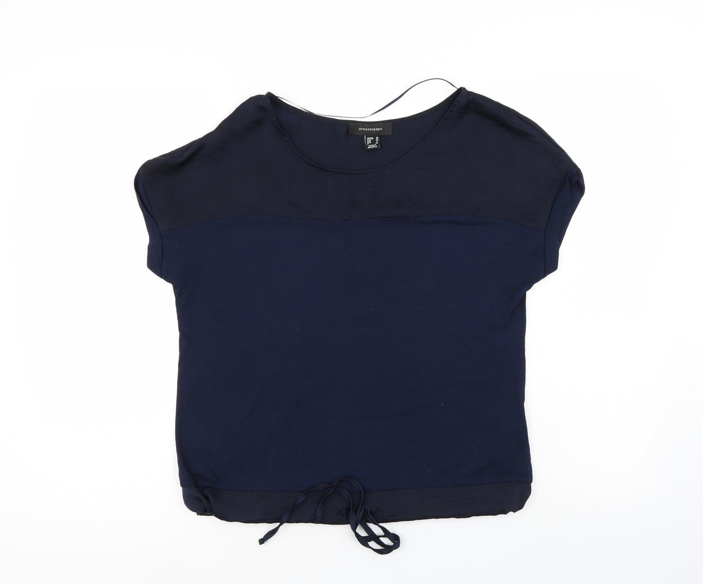 Atmosphere Womens Blue   Basic Blouse Size 10