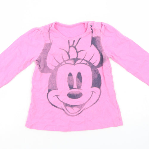 Disney Girls Pink   Basic Casual Size 12-18 Months