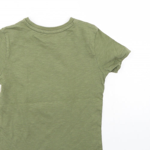 Next 82 Boys Green   Basic T-Shirt Size 6 Years