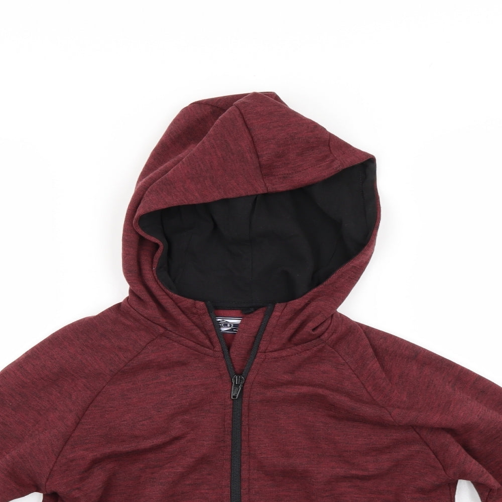 Next 82 Boys Purple   Full Zip Hoodie Size 6-7 Years
