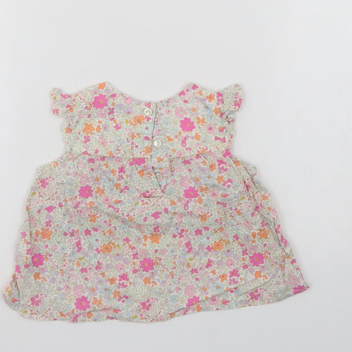NEXT Girls Multicoloured Floral  Tank Dress  Size 6-9 Months