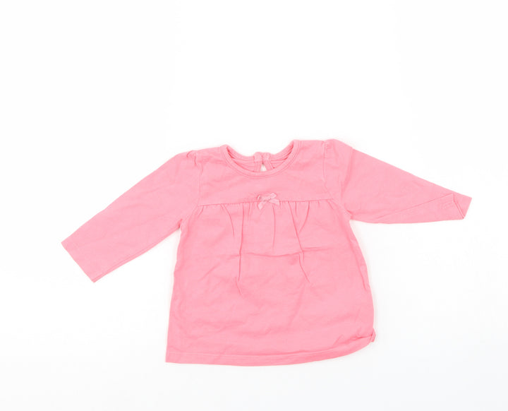 George Girls Pink   Jumper Dress  Size 3-6 Months