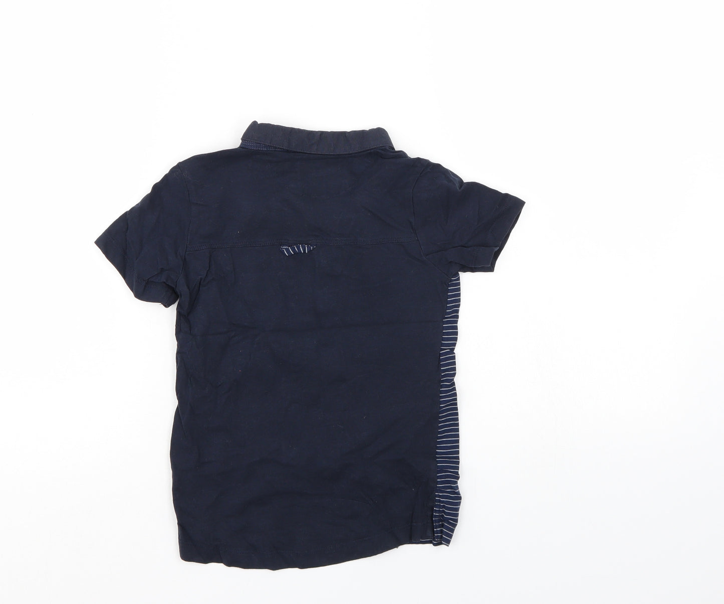 NEXT Boys Blue Striped  Basic Polo Size 5 Years