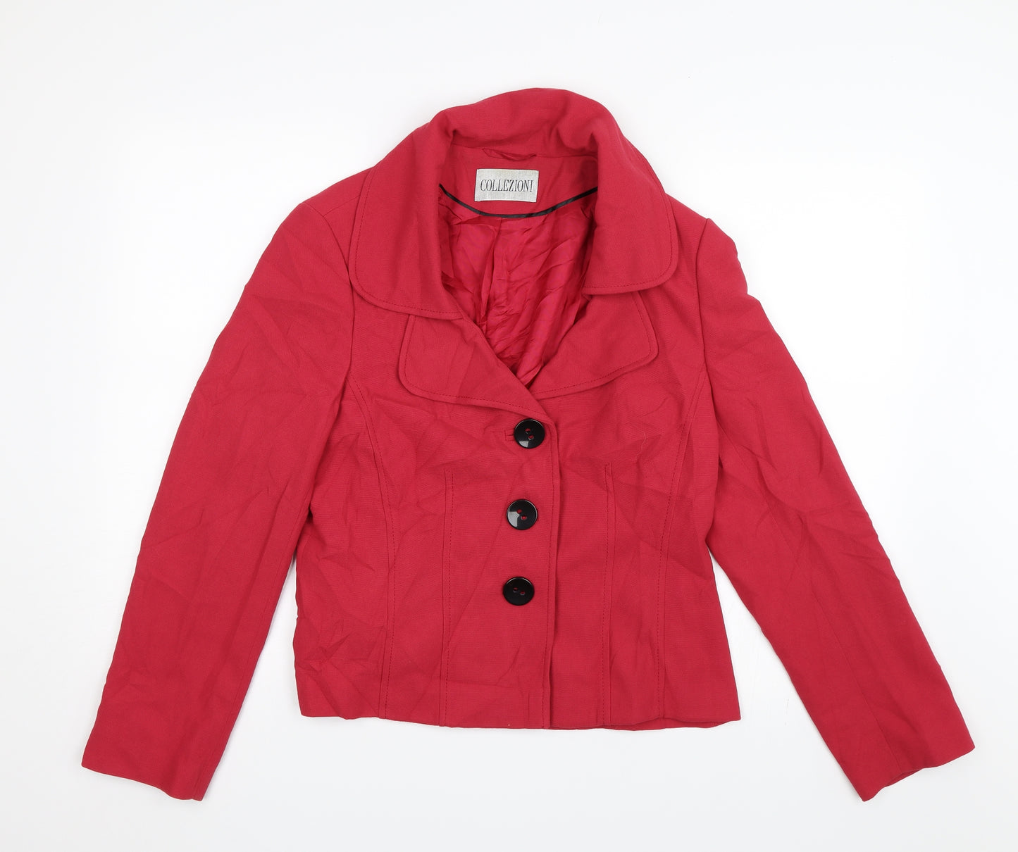 Collezione Womens Pink   Jacket Blazer Size 14