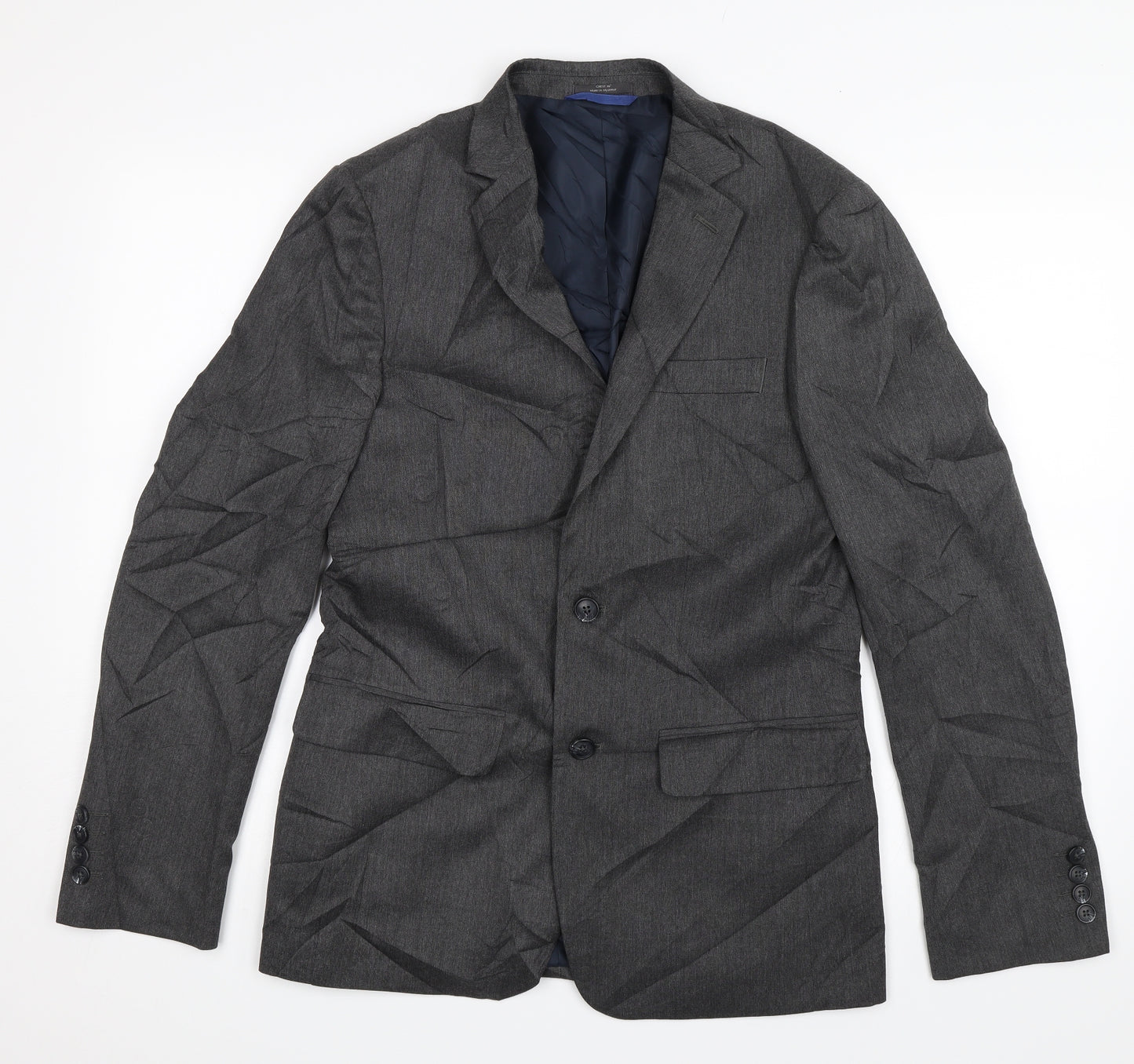 Preworn Mens Grey   Jacket Blazer Size 36