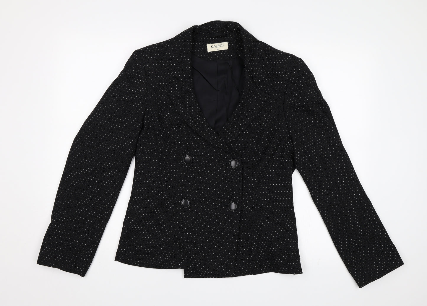 Kaliko Womens Black   Jacket Blazer Size 12