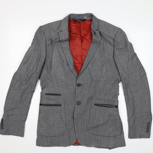 Zara Mens Grey   Jacket Blazer Size S