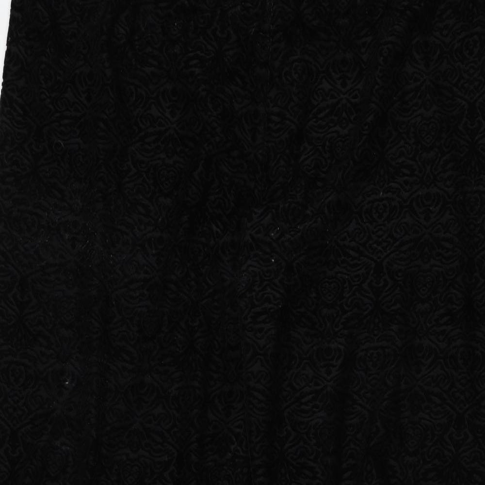NEXT Womens Black Floral  Jogger Leggings Size 20 L27 in