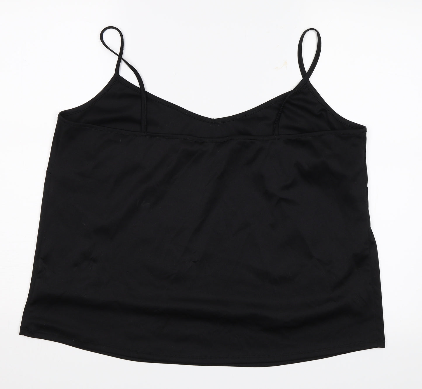 Anya Madsen Womens Black   Camisole Blouse Size 22