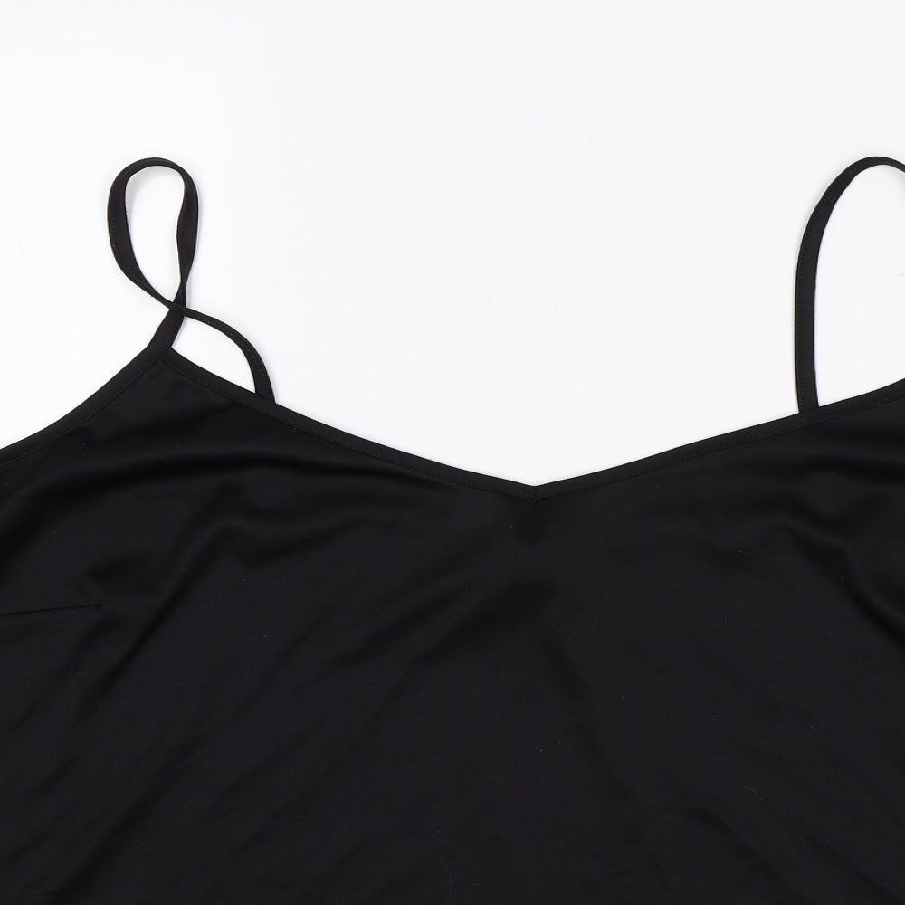 Anya Madsen Womens Black   Camisole Blouse Size 22