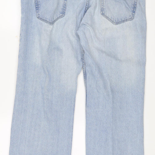 Matalan Mens Blue  Denim Bootcut Jeans Size 36 L28 in