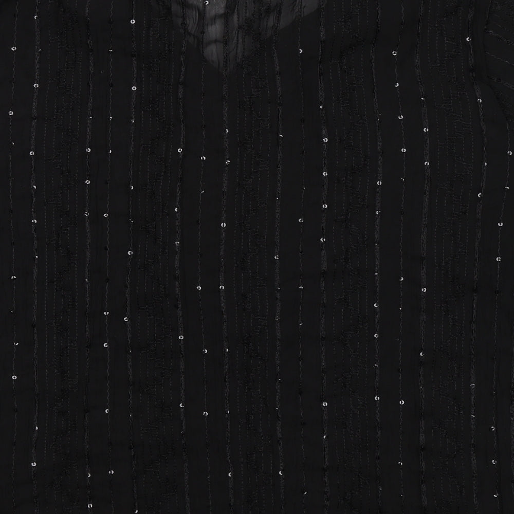 Bonmarché Womens Black   Basic Blouse Size 22