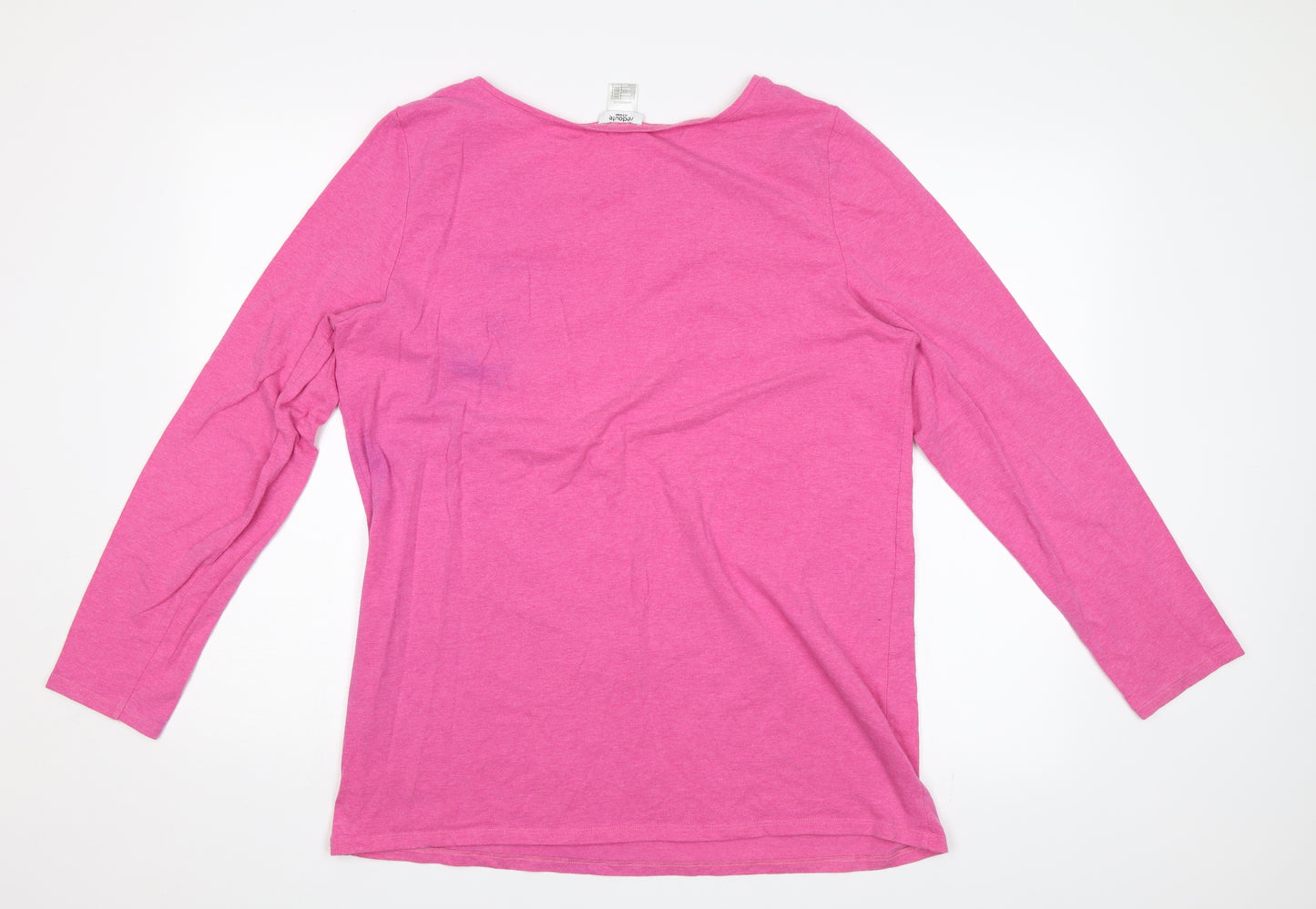Redoute Womens Pink   Basic T-Shirt Size 22