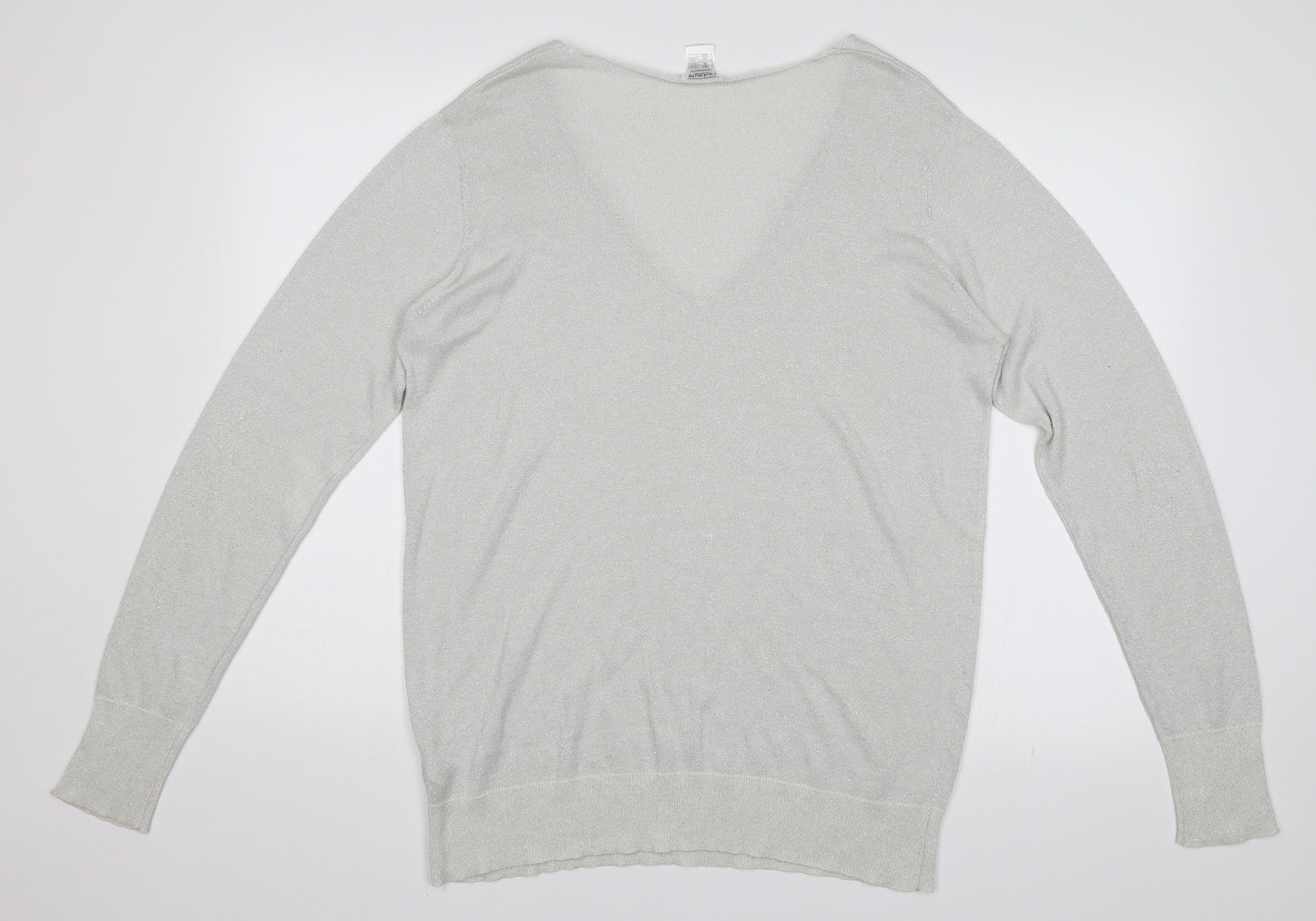 Redoute Womens Silver   Pullover Jumper Size 22