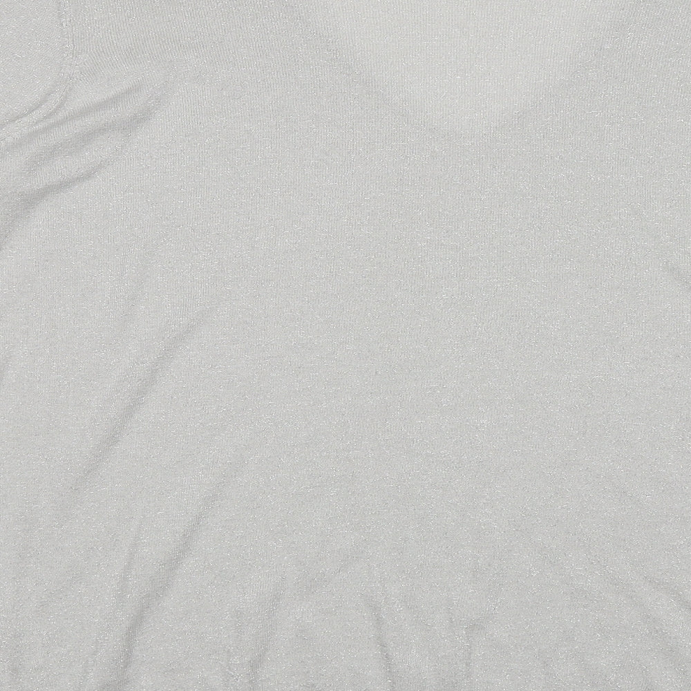 Redoute Womens Silver   Pullover Jumper Size 22