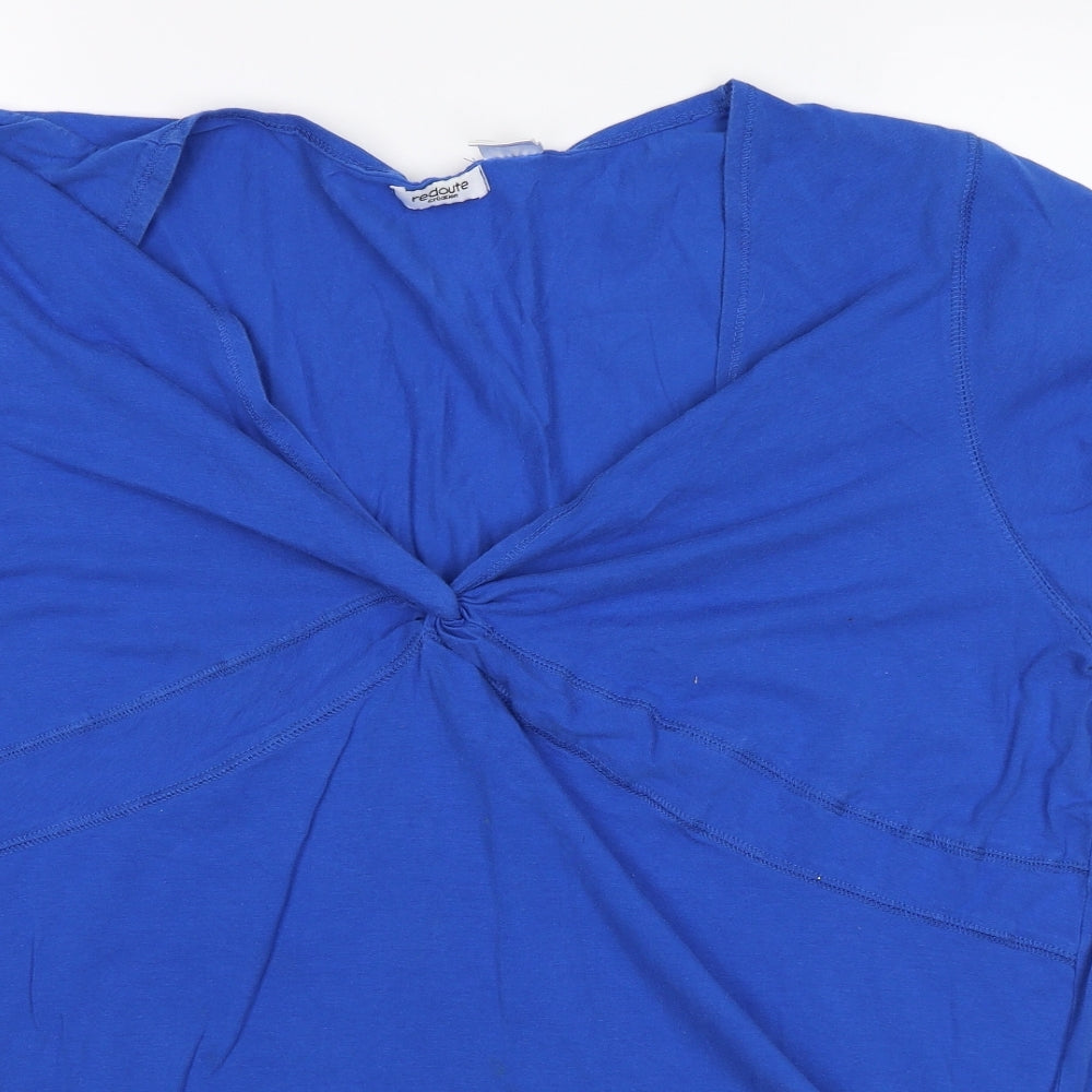 Redoute Womens Blue   Basic T-Shirt Size 22
