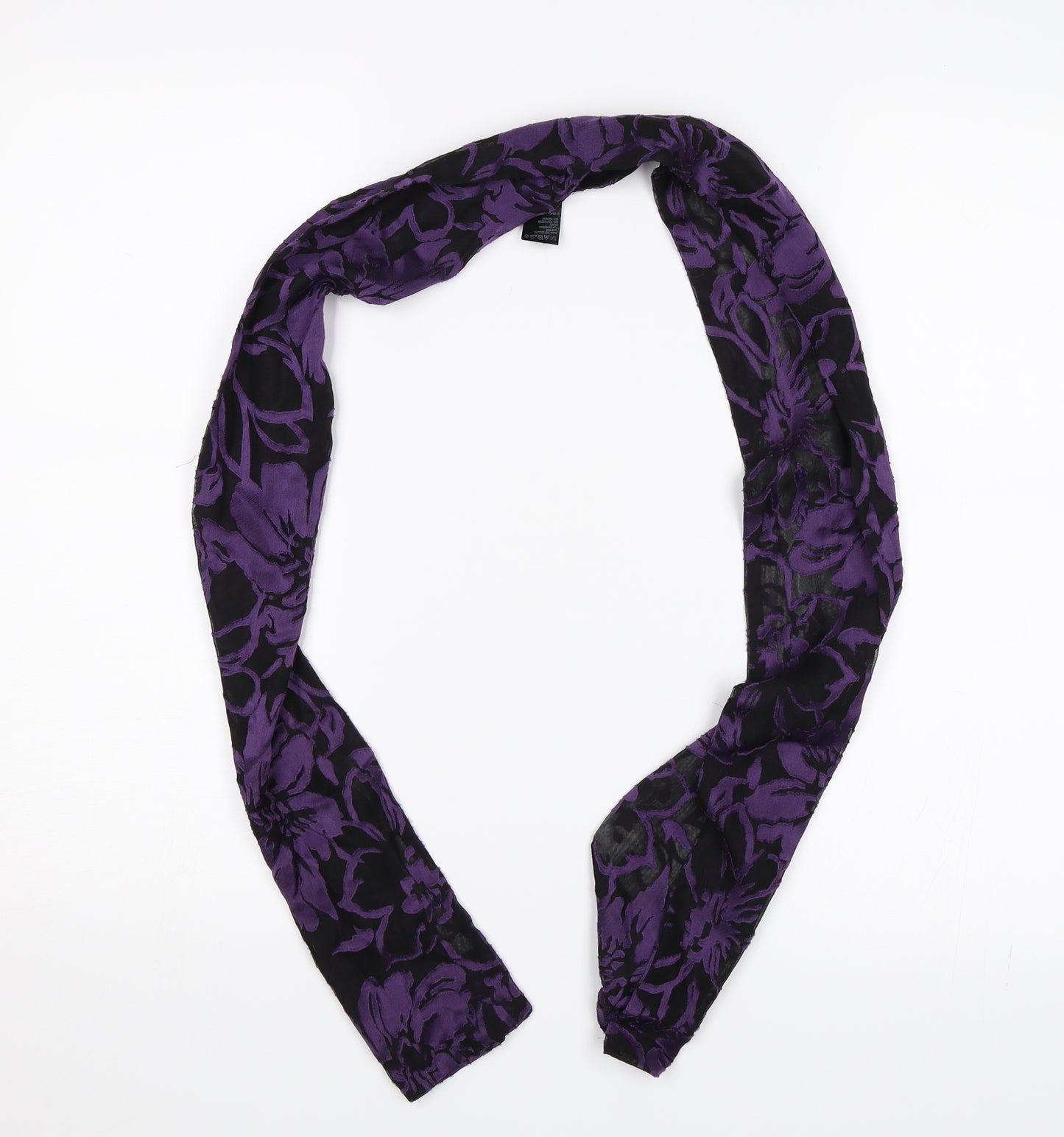 M&S  Purple Floral   Shawl/Wrap