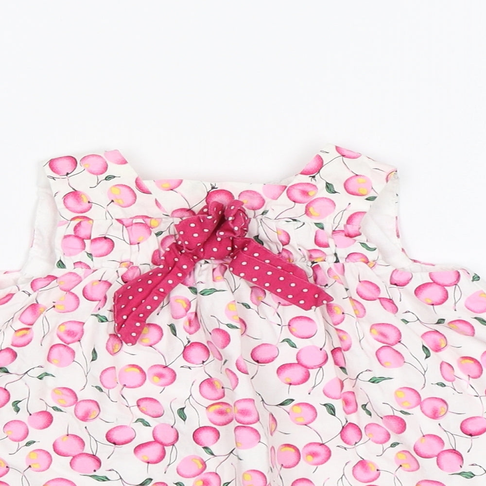 Early Days Baby Pink Floral  Shift  Size 0-3 Months