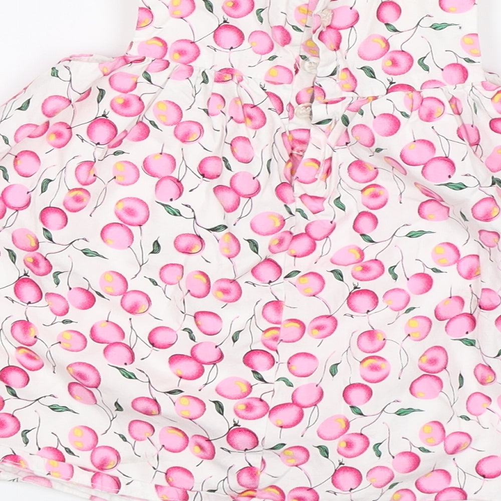 Early Days Baby Pink Floral  Shift  Size 0-3 Months