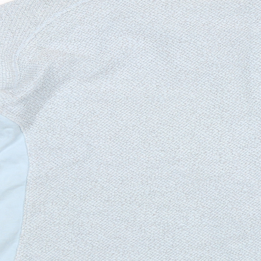 Weirdfish Womens Blue   Pullover Jumper Size L