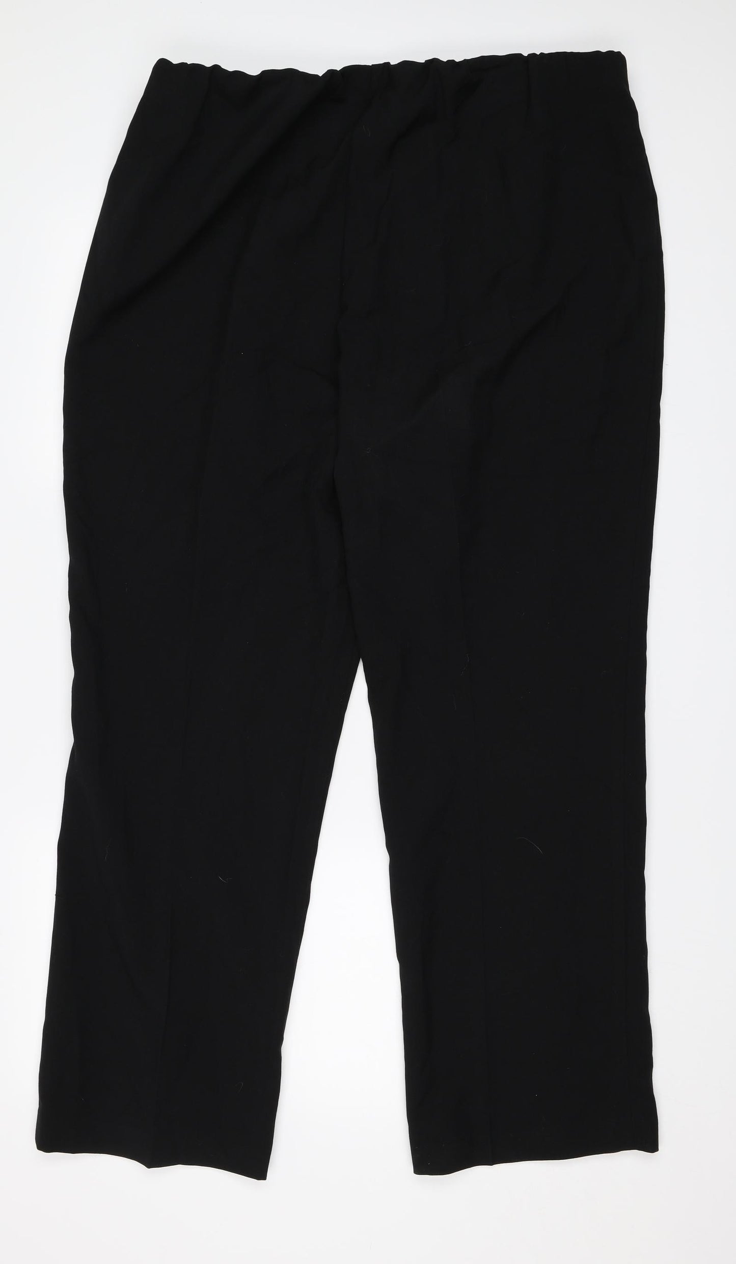 Bonmarché Womens Black   Capri Trousers Size 20 L29 in