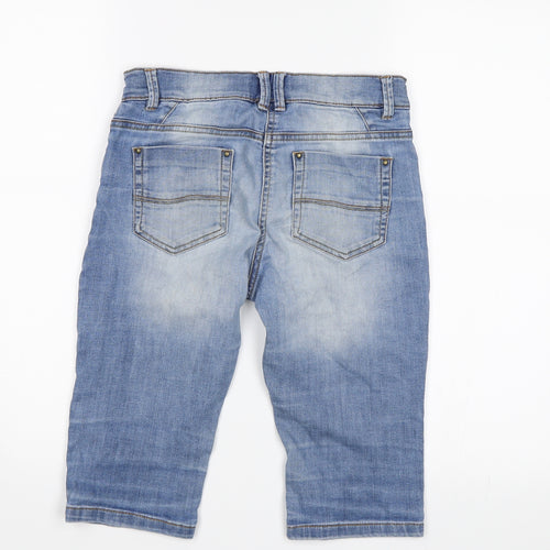 M&S Boys Blue   Bermuda Shorts Size 10-11 Years