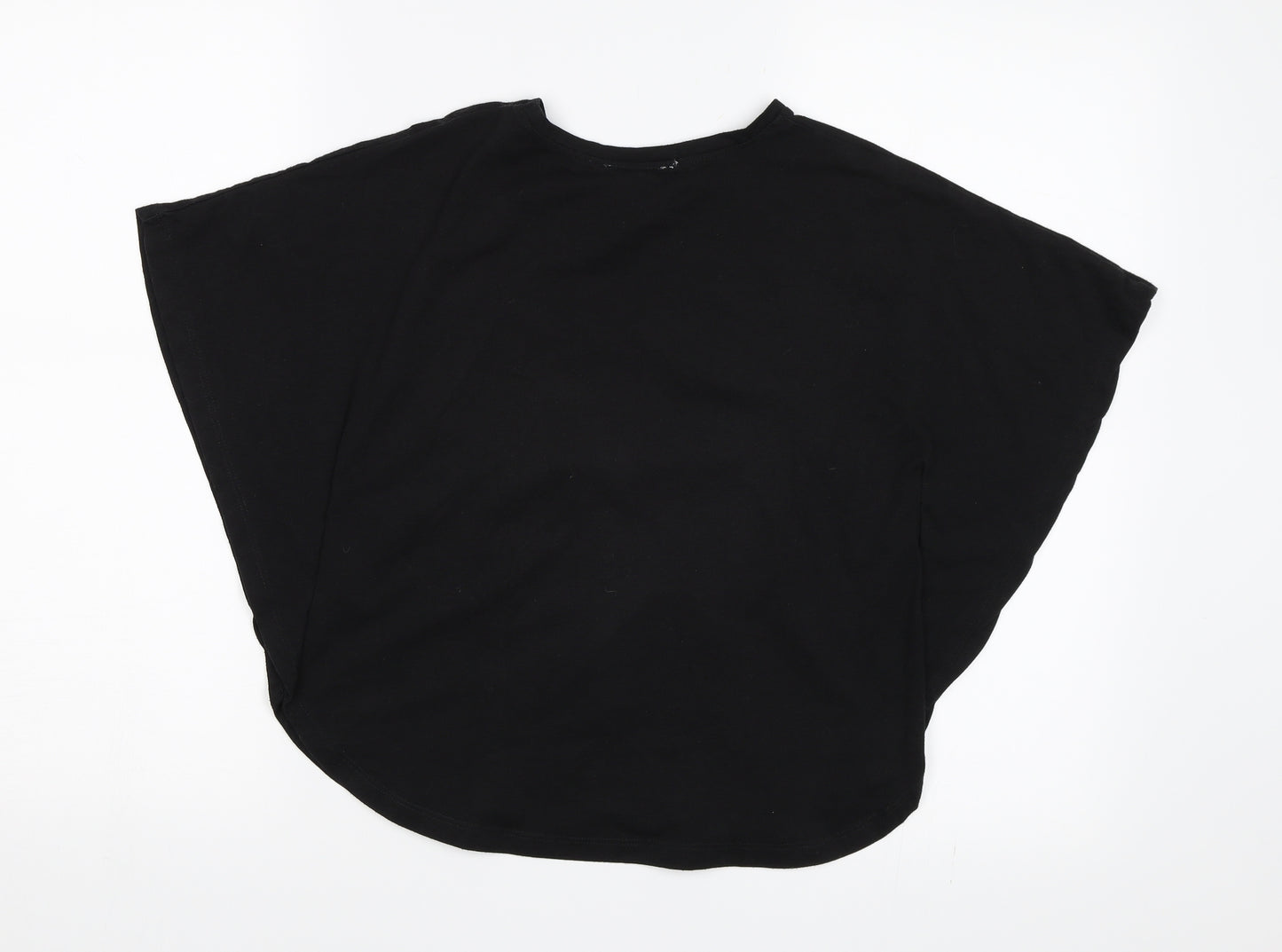 Tammy Girl Girls Black   Basic T-Shirt Size 10-11 Years  - Unicorn Day Dreamer