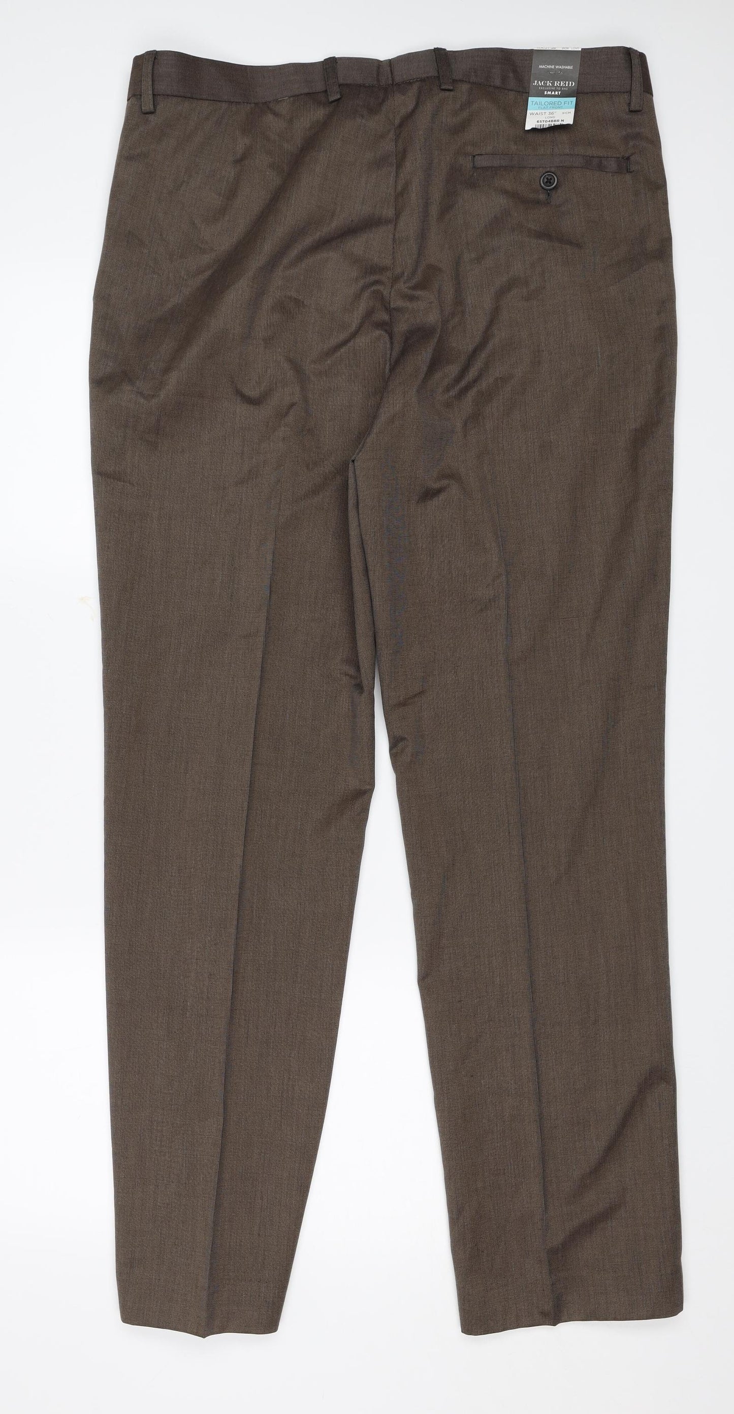 Jack Reid Mens Brown   Trousers  Size 36 L31 in
