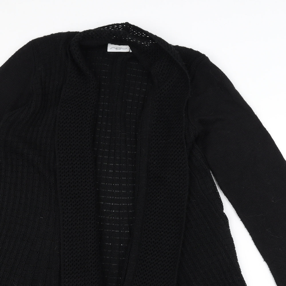 New Look Womens Black   Jacket Coatigan Size M