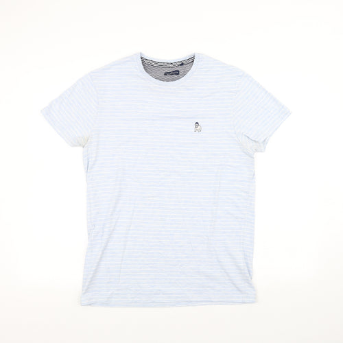 The Spitalfields Shirt Co Womens Blue   Basic T-Shirt Size M