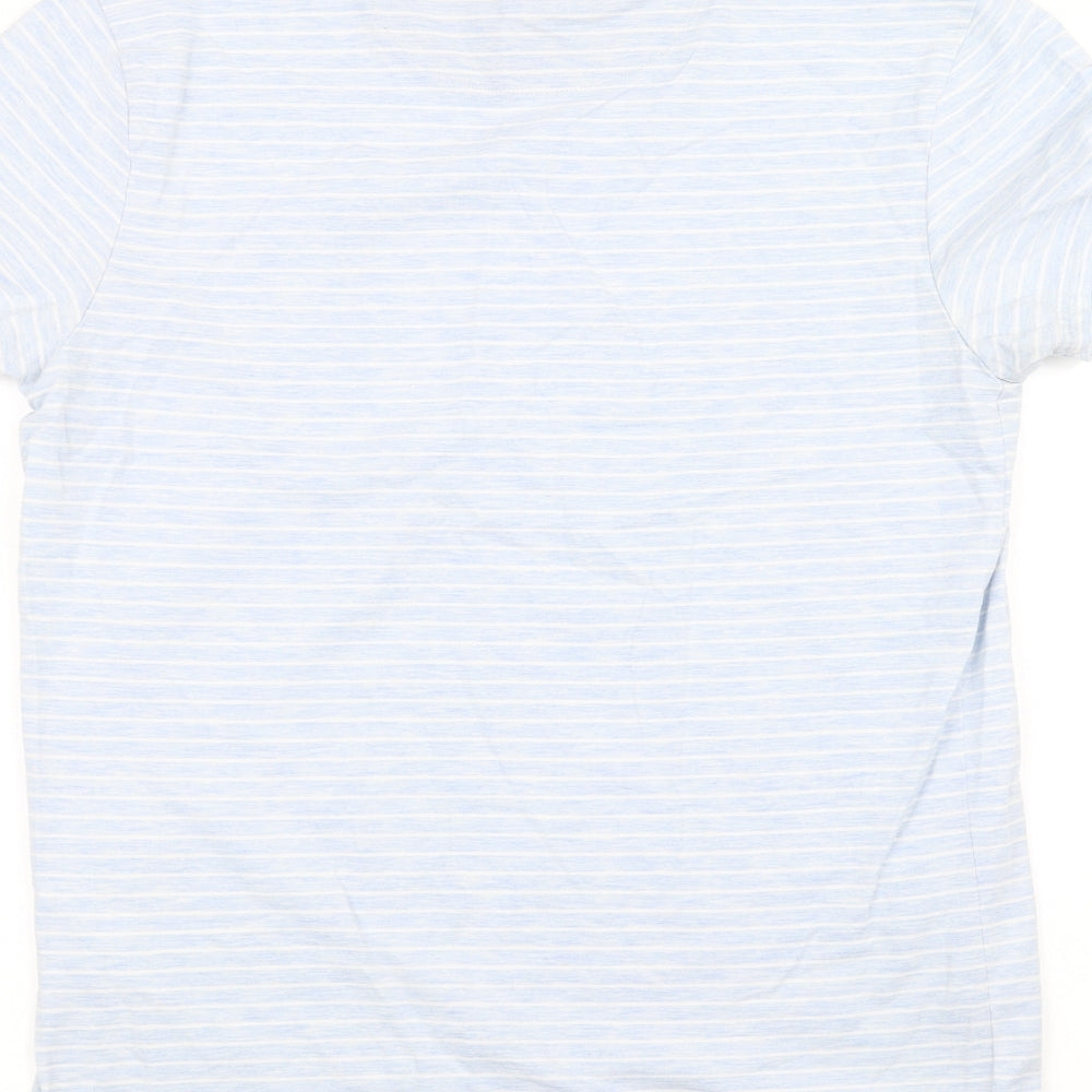 The Spitalfields Shirt Co Womens Blue   Basic T-Shirt Size M