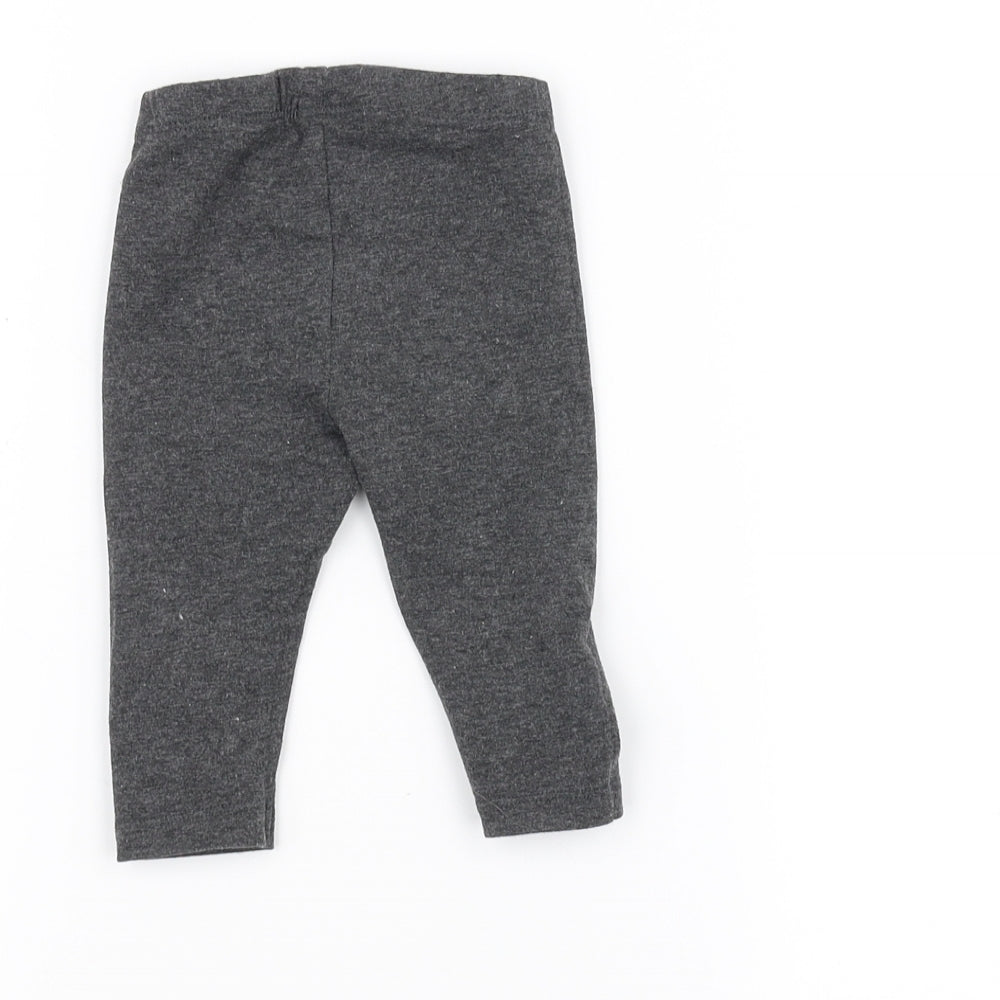 Earlydays Baby Black   Sweatpants Trousers Size 3-6 Months  - Cat
