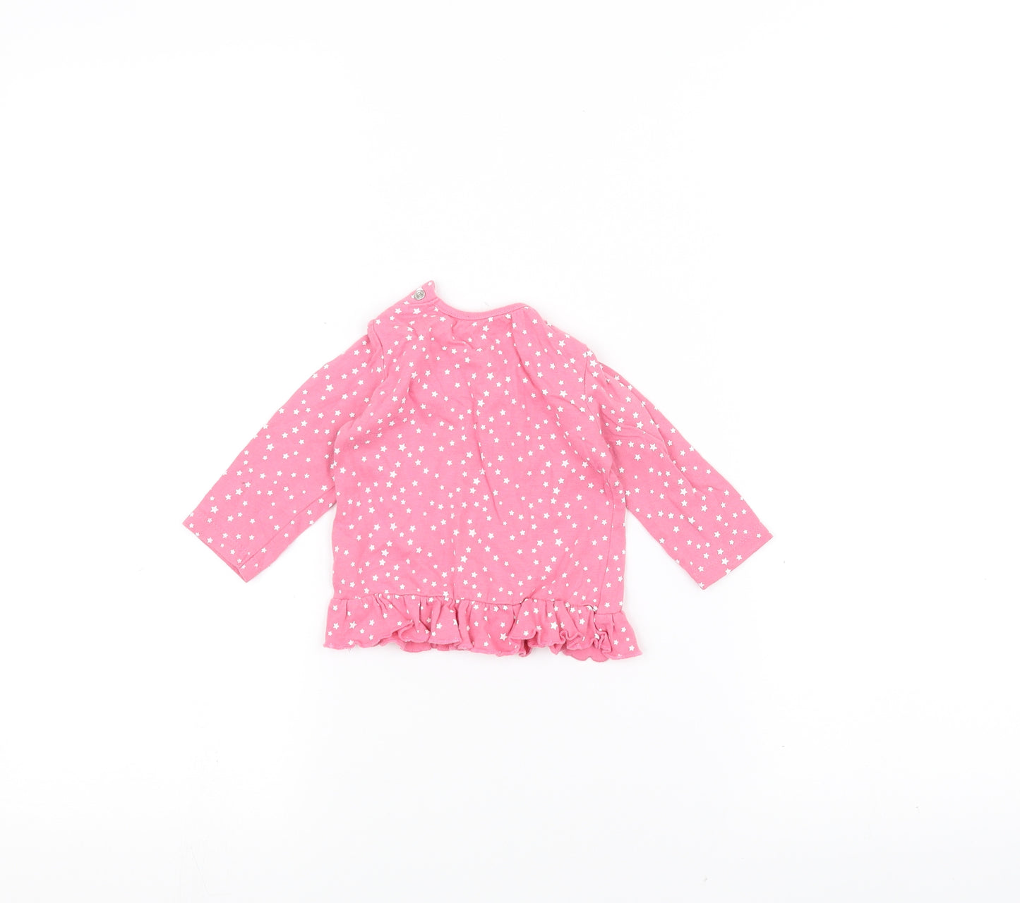 Earlydays Baby Pink Polka Dot  Basic T-Shirt Size 3-6 Months
