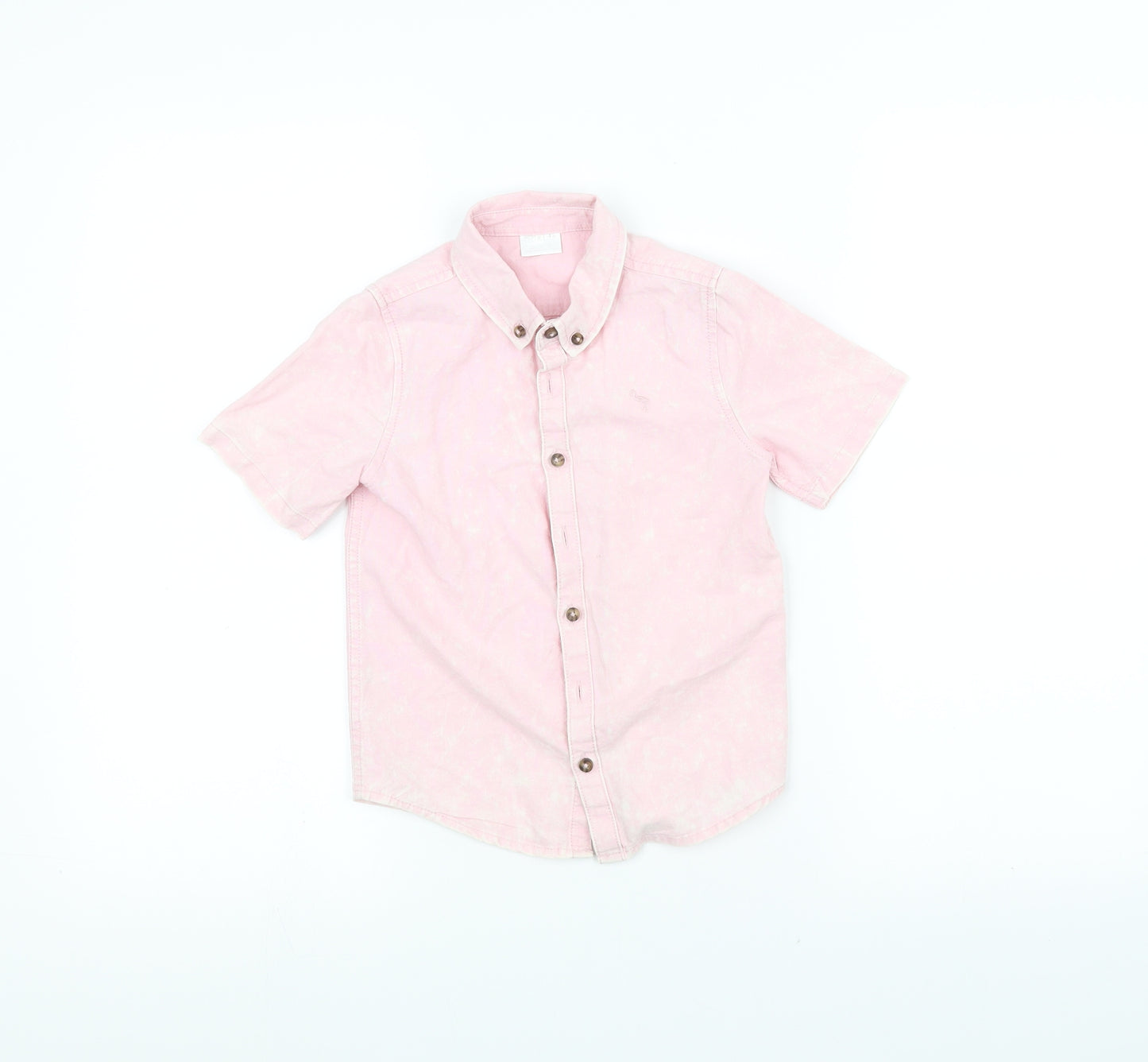 F&F Boys Pink   Basic Button-Up Size 4-5 Years