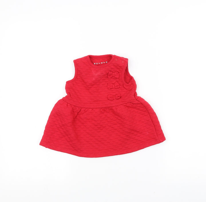 Nutmeg Baby Red   A-Line  Size 3-6 Months