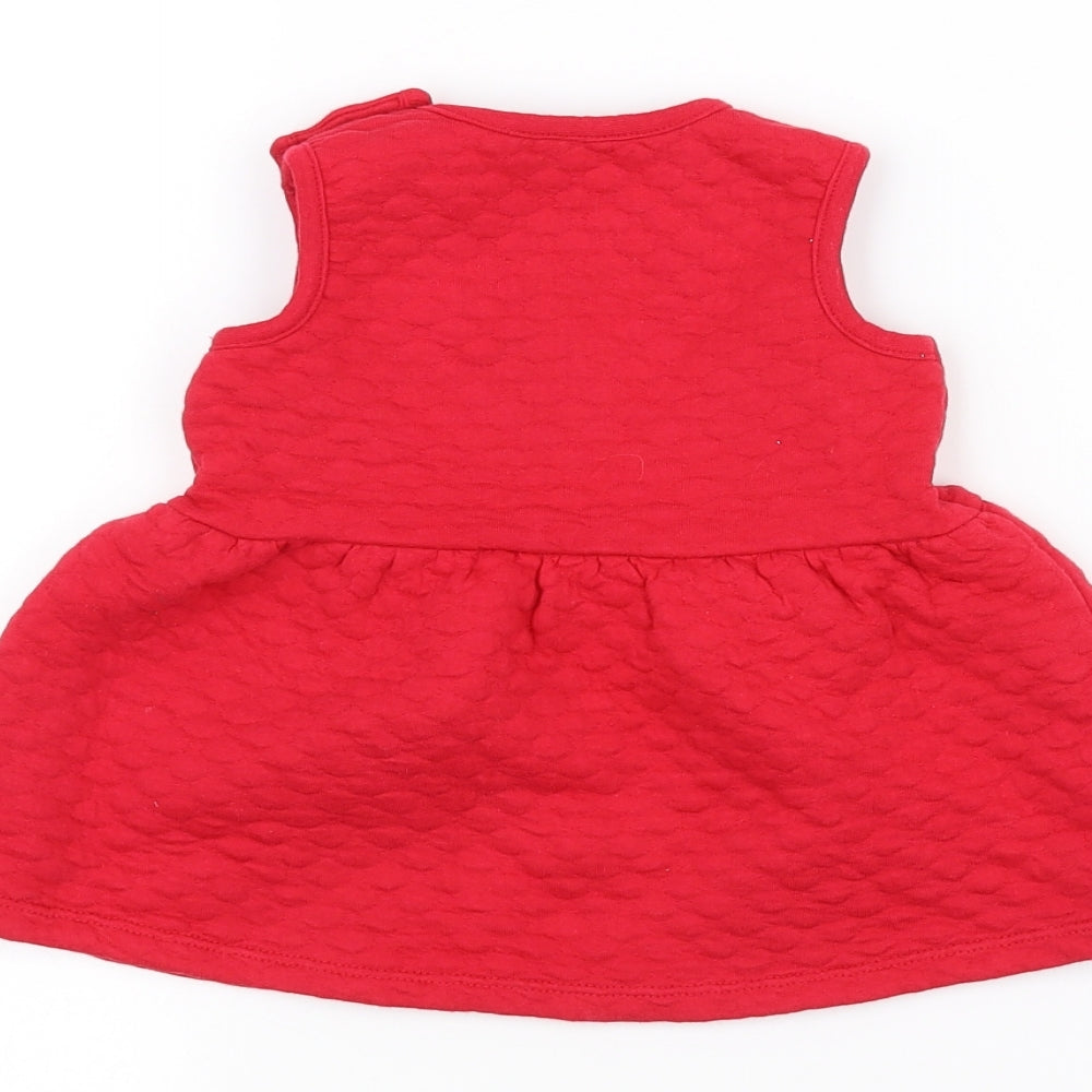Nutmeg Baby Red   A-Line  Size 3-6 Months