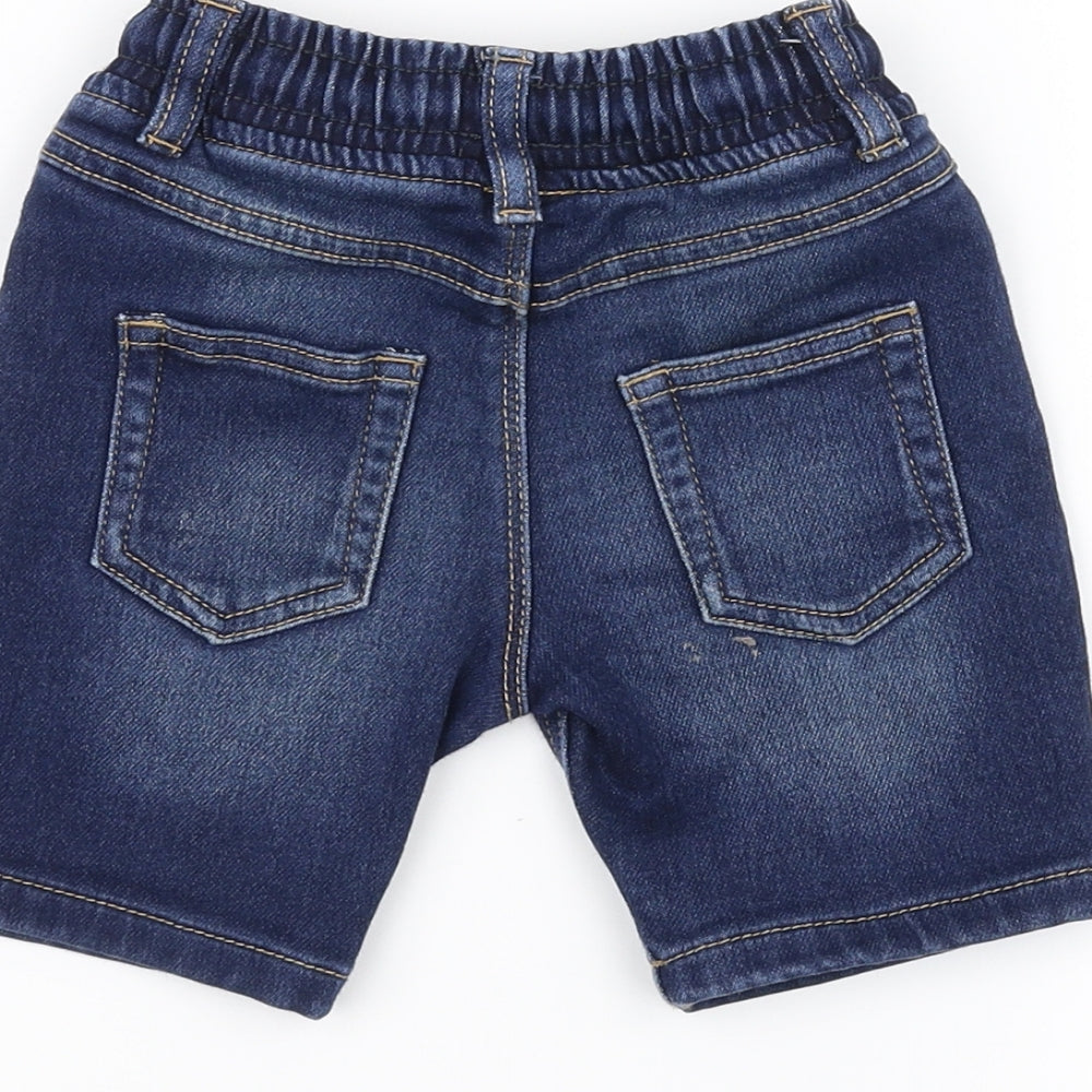 George Boys Blue   Cropped Jeans Size 18-24 Months