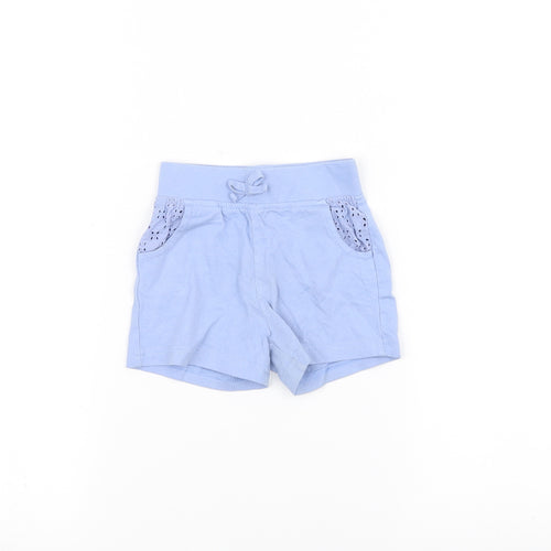 George Baby Blue   Cropped Trousers Size 12-18 Months