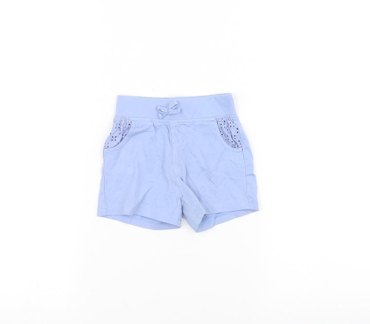 George Baby Blue Cropped Trousers Size 12-18 Months