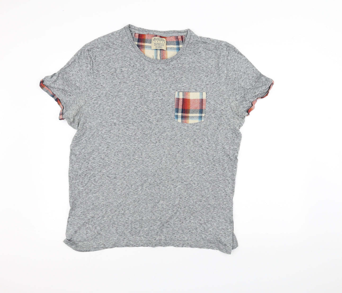 Burton Mens Grey    T-Shirt Size XL