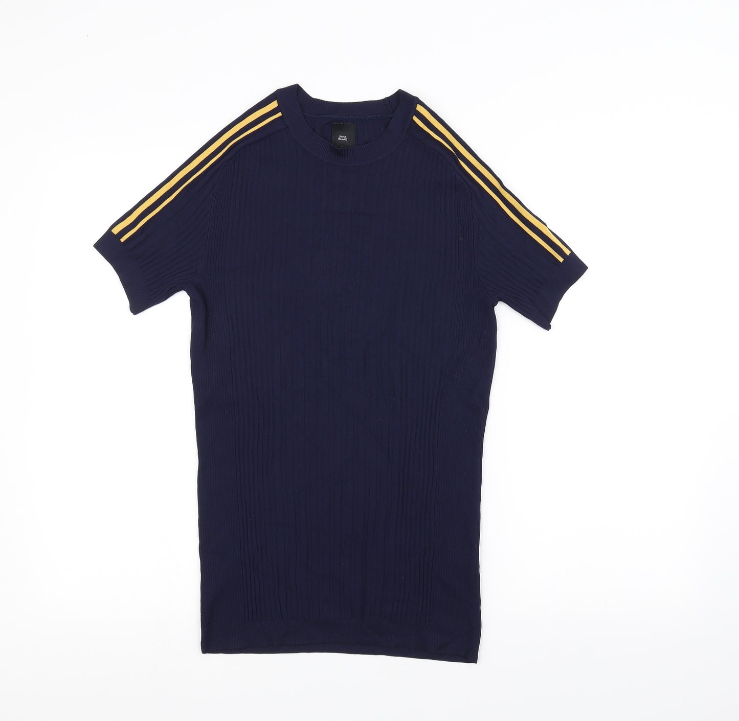 River Island Womens Blue   Basic T-Shirt Size S