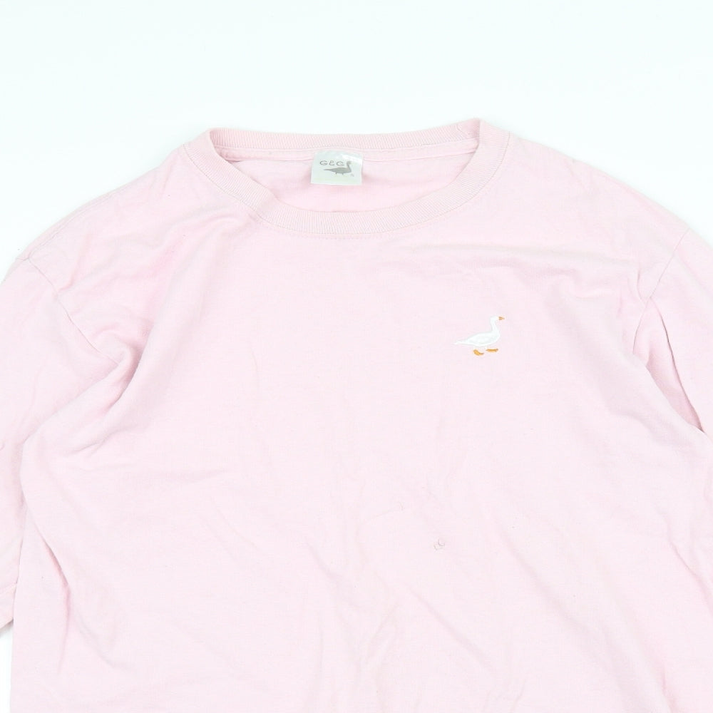 G&G Womens Pink   Basic T-Shirt Size S