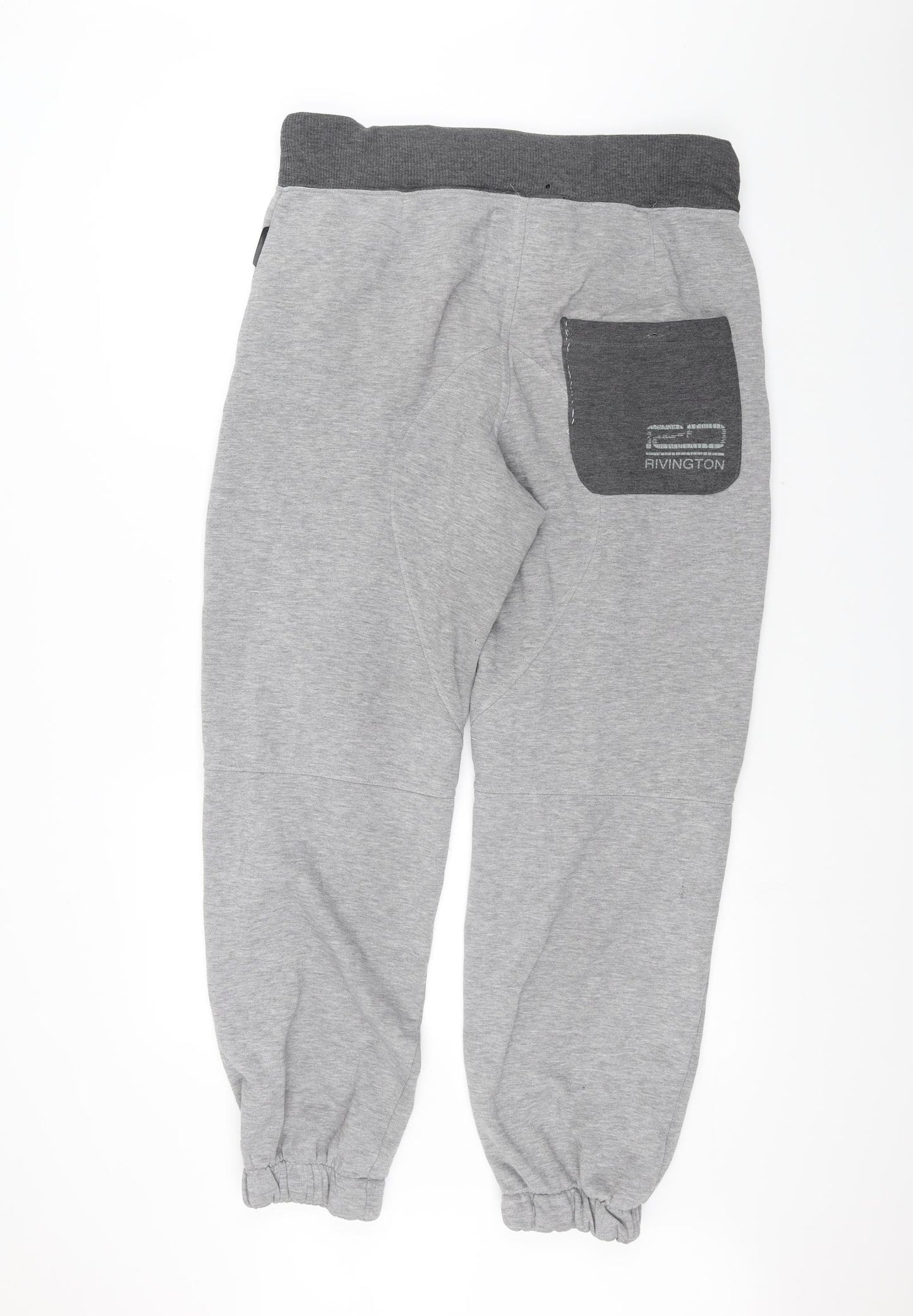 Rivington Mens Grey   Sweatpants Trousers Size M L26 in
