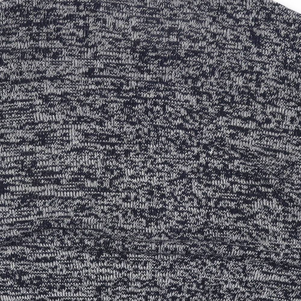 Yours Womens Blue  Knit Pullover Jumper Size 26