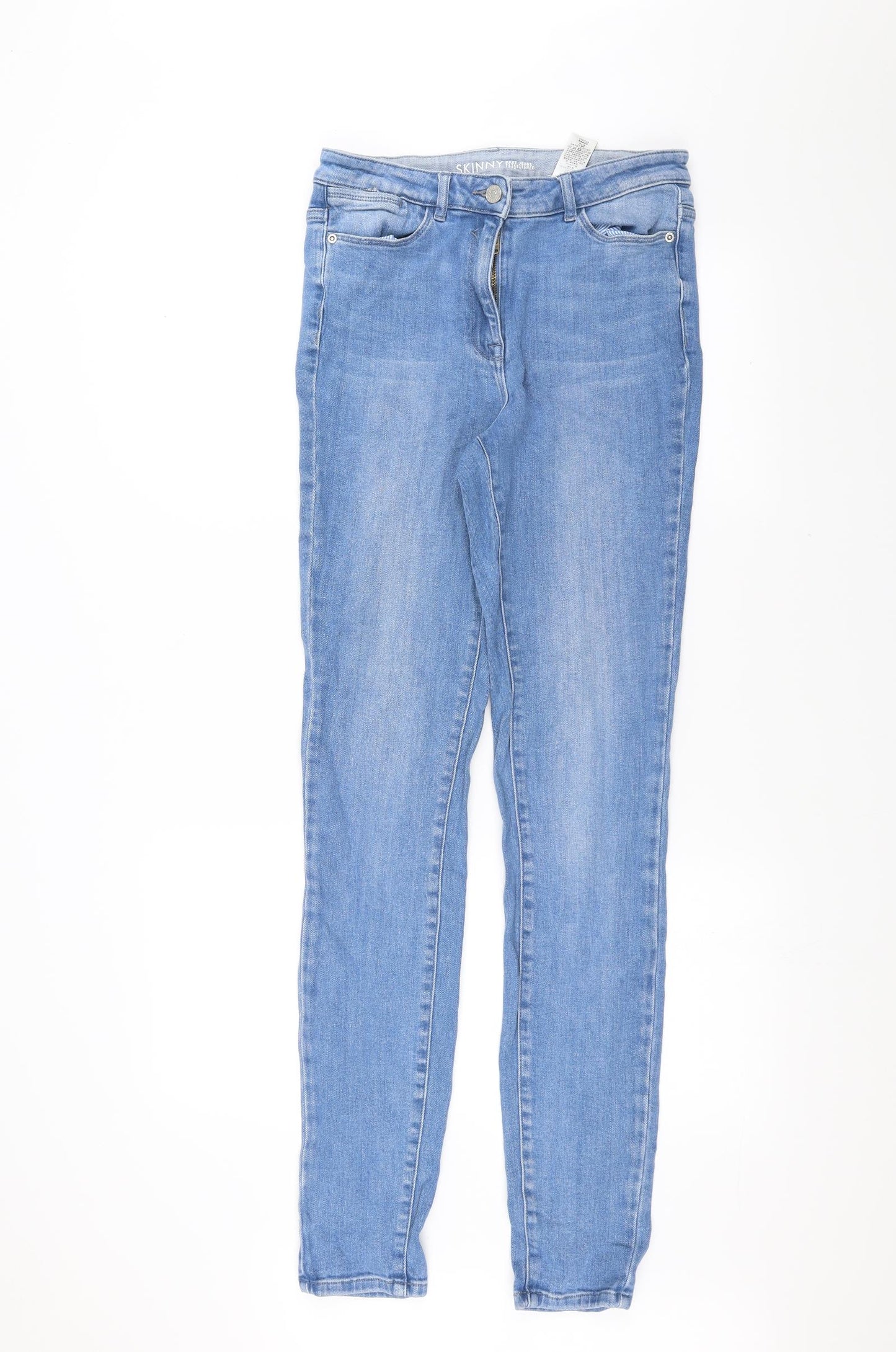 NEXT Womens Blue  Denim Skinny Jeans Size 10 L30 in
