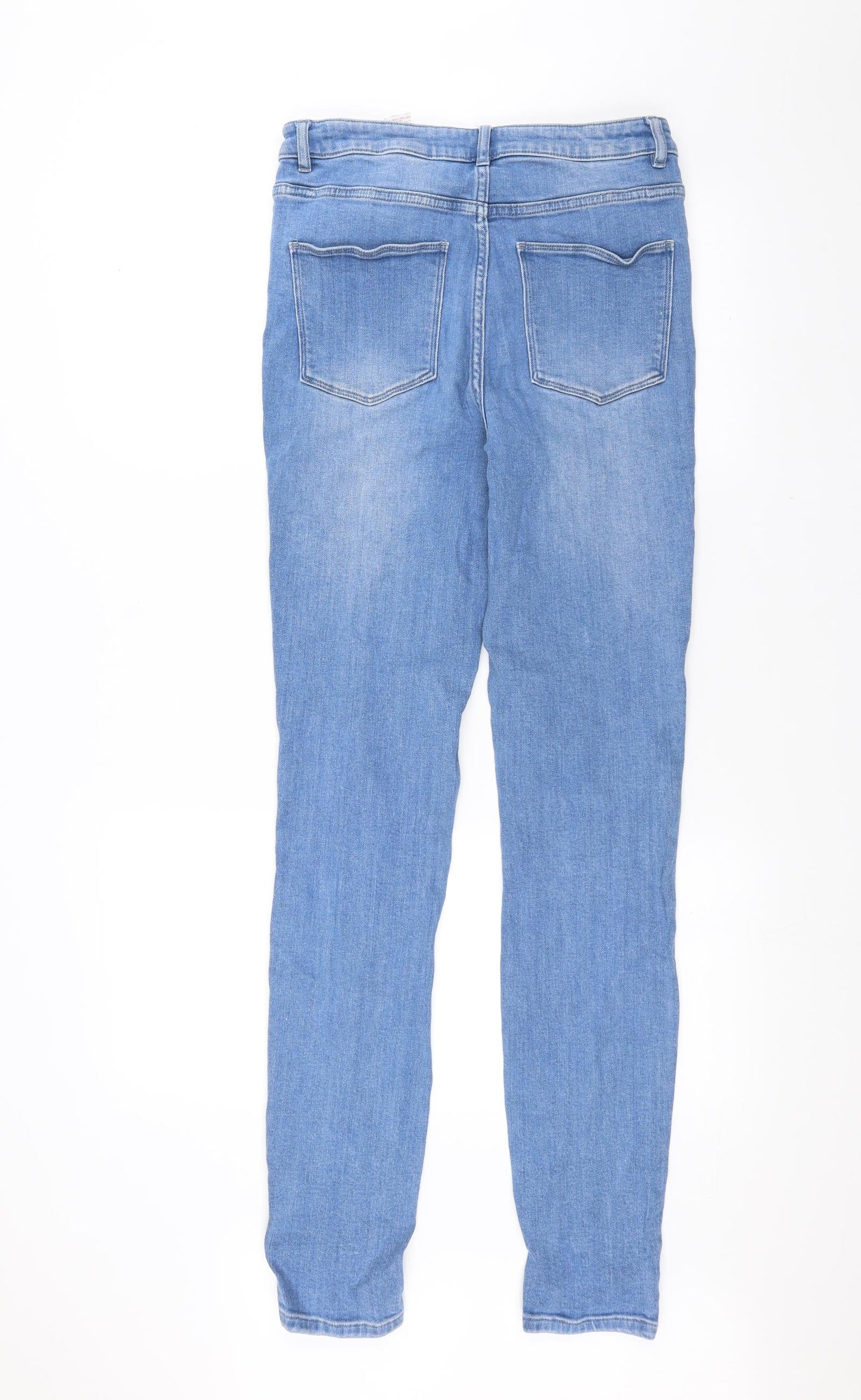 NEXT Womens Blue  Denim Skinny Jeans Size 10 L30 in