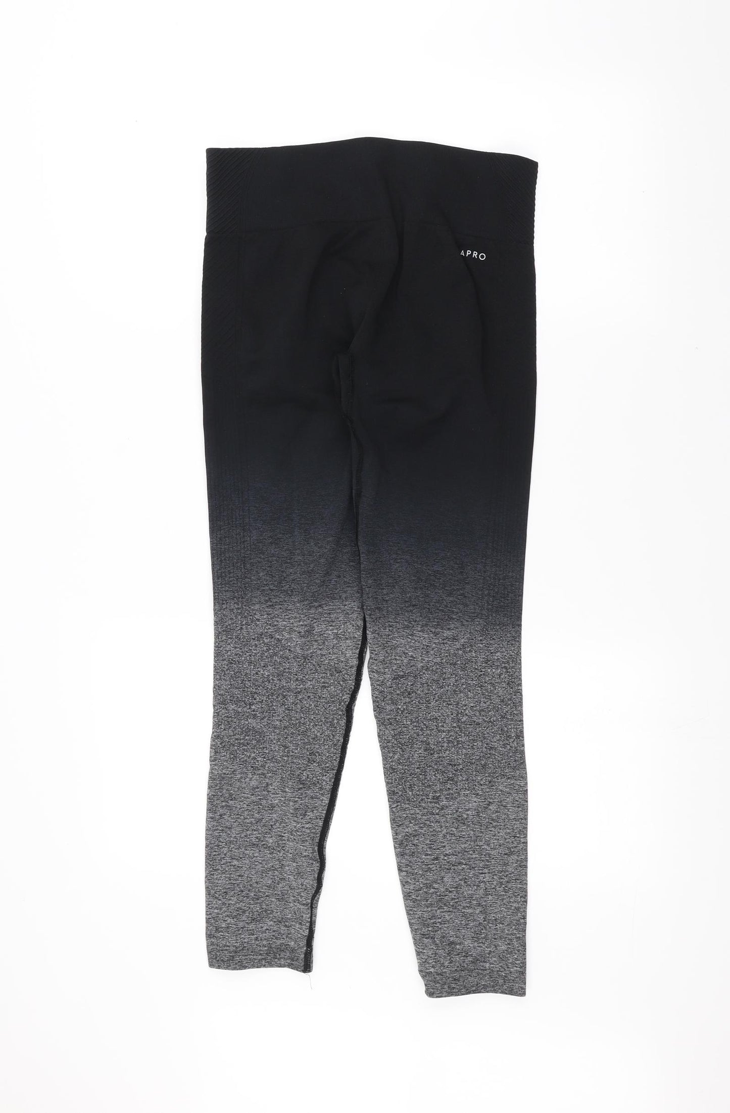 USA Pro Womens Black   Jogger Leggings Size 14 L23 in