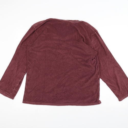 Enrico Mori Mens Red   Pullover Jumper Size M